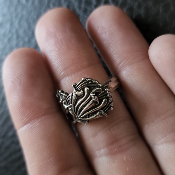 VTG TH. MARTHINSEN sterling spoon ring- size 6 - Picture 4 of 11